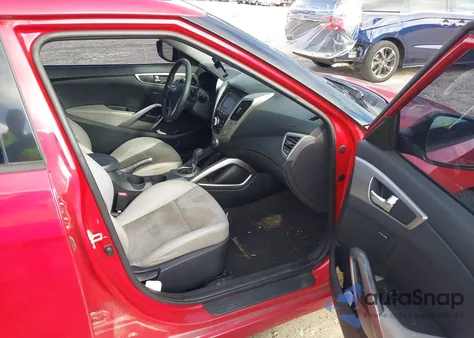 2013 Hyundai Veloster Base W/Gray из США, поврежденный, VIN KMHTC6AD6DU086269